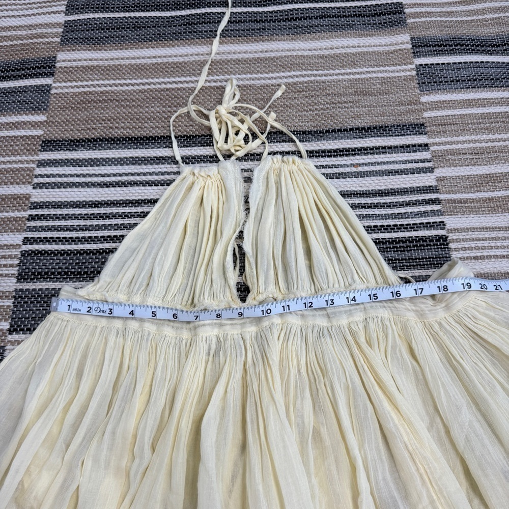 Free People 100-Degree Halter Dress Size Large Women - Picture 12 of 12